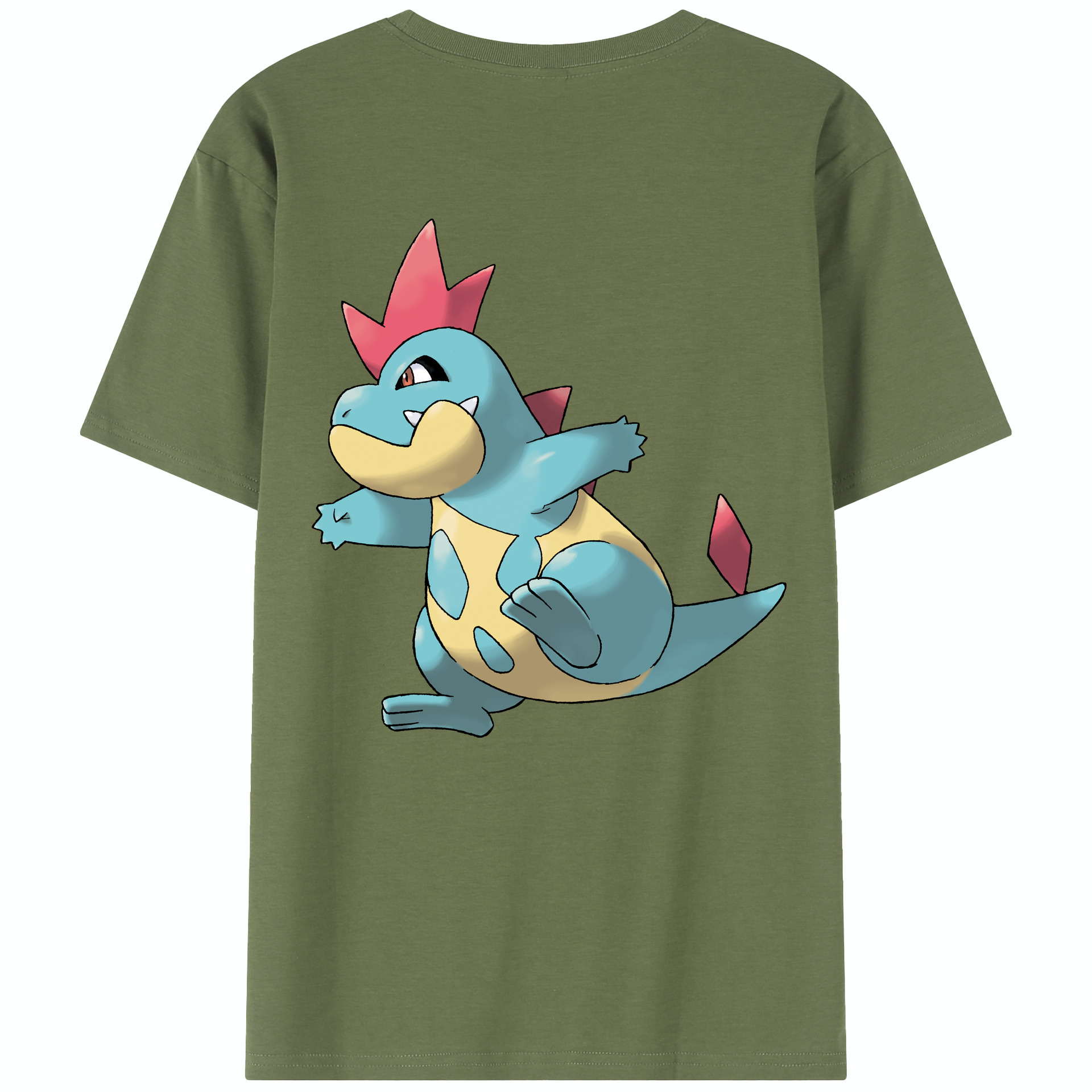 （画像用） ポケットモンスター Pokémon 綿100％半袖Tシャツ（背面プリント）